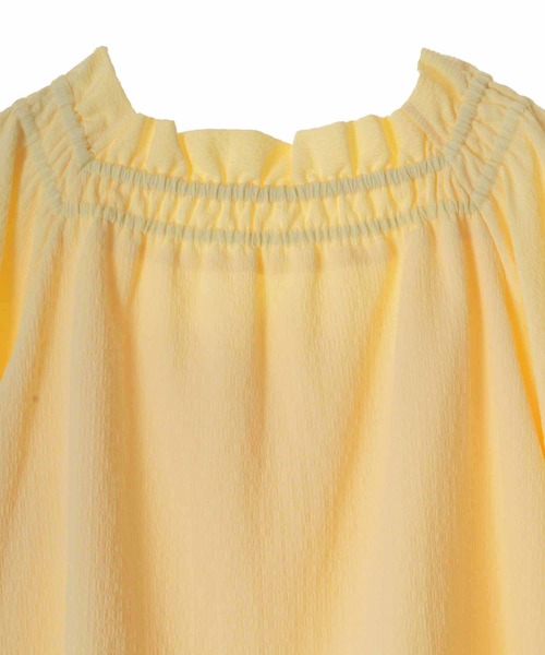 31 Sons de mode(トランテアン ソン ドゥ モード)の「ボリュームスリーブブラウス(シャツ/ブラウス・レディース・オフホワイト/イエロー・36)」の19枚目の写真
