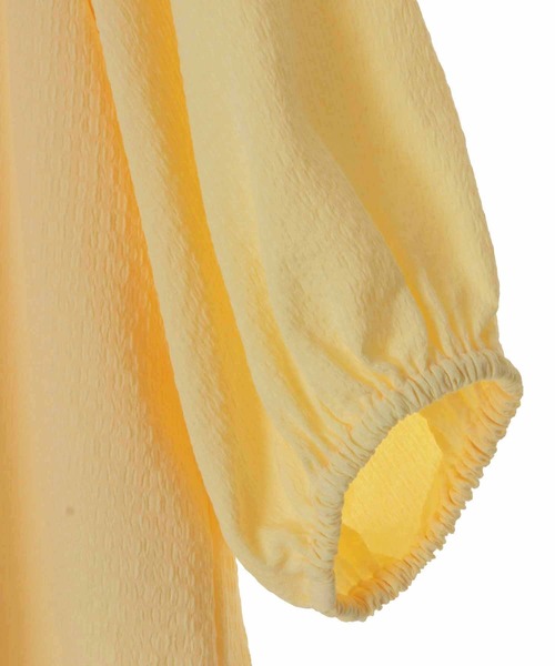 31 Sons de mode(トランテアン ソン ドゥ モード)の「ボリュームスリーブブラウス(シャツ/ブラウス・レディース・オフホワイト/イエロー・36)」の20枚目の写真