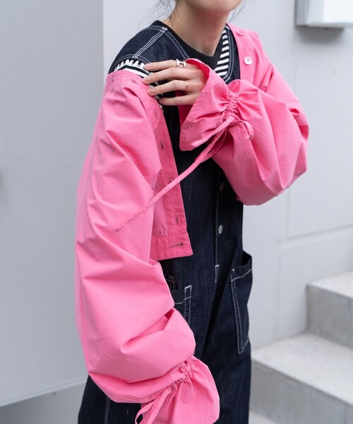 FREAK'S STORE（フリークスストア）の「2wayパンツブラウス（シャツ/ブラウス・レディース・ホワイト/ピンク/ブルー・ﾌﾘ-）」の9枚目の写真