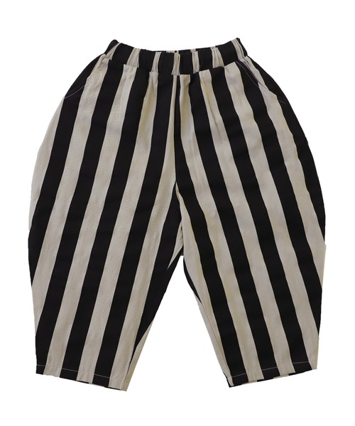 antiqua（アンティカ）の「綿100%太ストライプバルーンパンツ（その他