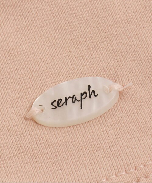 Seraph(セラフ)の「カットショルダーリボンTシャツ(Tシャツ/カットソー・キッズ・ピンク/アイボリー/グリーン・90/95/130/110/80/120/140/100)」の11枚目の写真