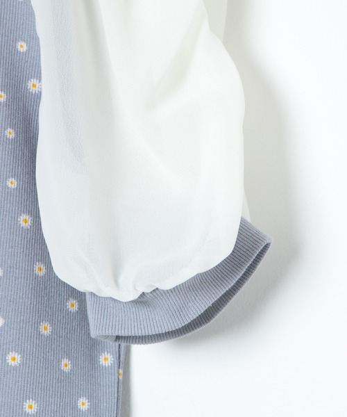 WEGO（ウィゴー）の「WEGO/袖ボリュームプルオーバー（Tシャツ/カットソー・レディース・ホワイト/ブラック/ブルー系その他・FREE）」の17枚目の写真