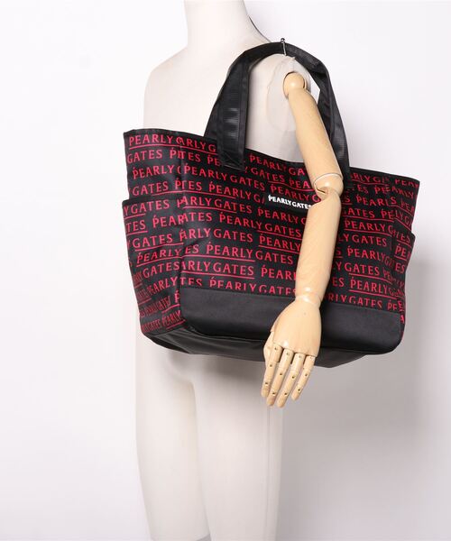 PEARLY GATES】メゾンロゴ柄 ロッカーバッグ