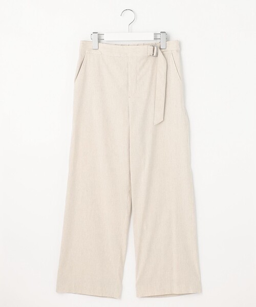 J.PRESS Ladies（J.プレス レディス）の「【洗える】リネンセルロースストレッチ パンツ（その他パンツ・レディース・ネイビー系/ベージュ系・XS/S/XXS）」の10枚目の写真