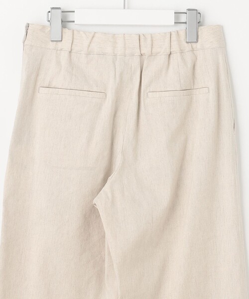 J.PRESS Ladies（J.プレス レディス）の「【洗える】リネンセルロースストレッチ パンツ（その他パンツ・レディース・ネイビー系/ベージュ系・XS/S/XXS）」の7枚目の写真