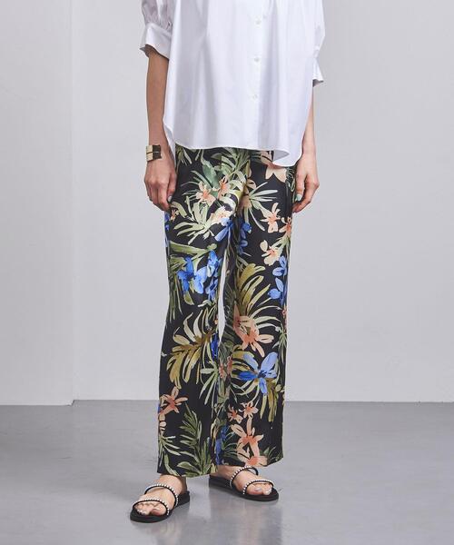 UNITED ARROWS ボタニカルプリント パンツ B UNITED ARROWS（ユナイテッドアローズ）の「＜UNITED ARROWS