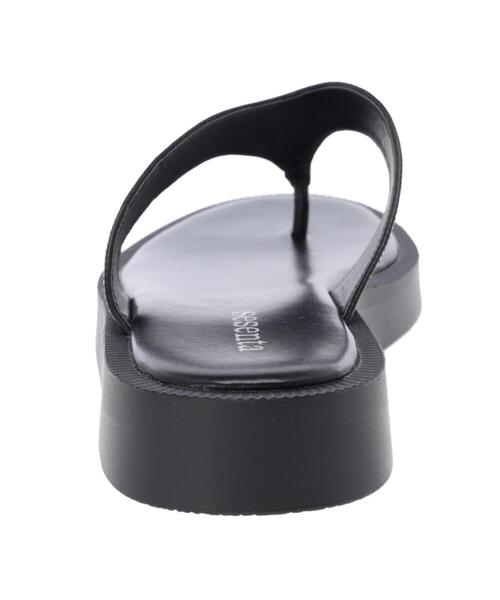 Green　Parks（グリーンパークス）の「厚底トングサンダル（サンダル・レディース・ホワイト/ブラック/オリーブ・S/M/L/XL/XS）」の4枚目の写真