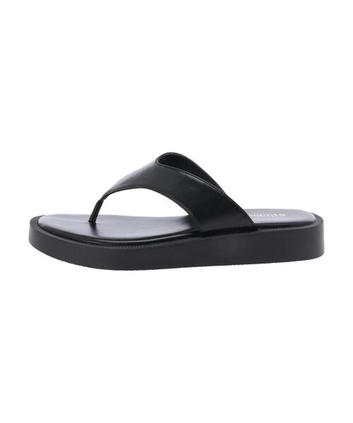 Green　Parks（グリーンパークス）の「厚底トングサンダル（サンダル・レディース・ホワイト/ブラック/オリーブ・S/M/L/XL/XS）」の5枚目の写真