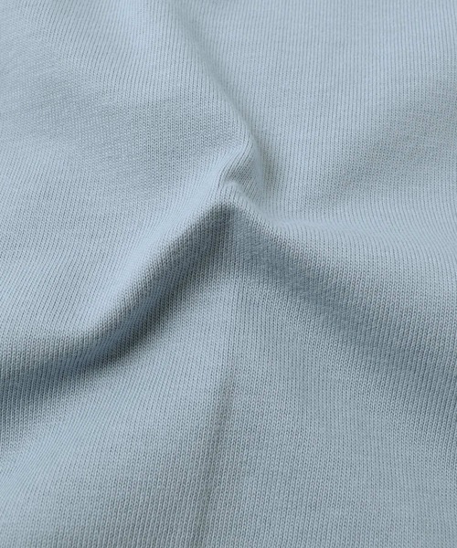 GLAZOS(グラソス)の「天竺・ドロップショルダーレイヤード半袖Tシャツ(Tシャツ/カットソー・キッズ・ライトグレー/ライム/ブルー/ブラック・170cm/130cm/150cm/140cm/160cm)」の21枚目の写真