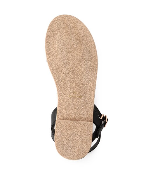 DRESKIP（ドレスキップ）の「◆ゴールドラインサンダル（サンダル・レディース・グレー/アイボリー/ブラック・45/35）」の8枚目の写真