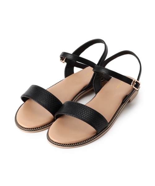 DRESKIP（ドレスキップ）の「◆ゴールドラインサンダル（サンダル・レディース・グレー/アイボリー/ブラック・45/35）」の17枚目の写真