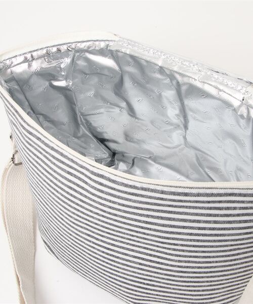 LBC（エルビーシー）の「レユール・クーラーバスケット（エコバッグ/サブバッグ・レディース・ブラック/ベージュ・FREE）」の4枚目の写真