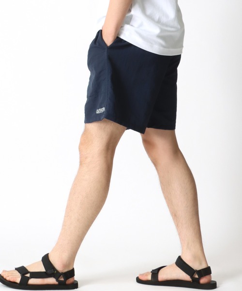 OUTDOOR PRODUCTS（アウトドアプロダクツ）の「OUTDOOR PRODUCTS/アウトドアプロダクツ 水陸両用 接触冷感 UVカット ナイロン ロゴ ワンポイント刺繍 無地 バギー ショートパンツ/ハーフパンツ/ショーツ/レディース メンズ（その他パンツ・メンズ・チャコールグレー/ブラック/パープル/ネイビー/オレンジ/グリーン/マスタード/モカ/ラベンダー/ライトイエロー/グリーン系その他/オレンジ系その他/オリーブ・LL/M/L）」の22枚目の写真