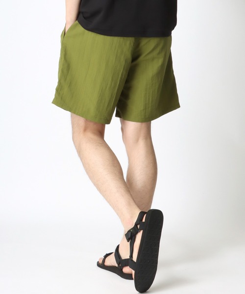 OUTDOOR PRODUCTS（アウトドアプロダクツ）の「OUTDOOR PRODUCTS/アウトドアプロダクツ 水陸両用 接触冷感 UVカット ナイロン ロゴ ワンポイント刺繍 無地 バギー ショートパンツ/ハーフパンツ/ショーツ/レディース メンズ（その他パンツ・メンズ・チャコールグレー/ブラック/パープル/ネイビー/オレンジ/グリーン/マスタード/モカ/ラベンダー/ライトイエロー/グリーン系その他/オレンジ系その他/オリーブ・LL/M/L）」の19枚目の写真