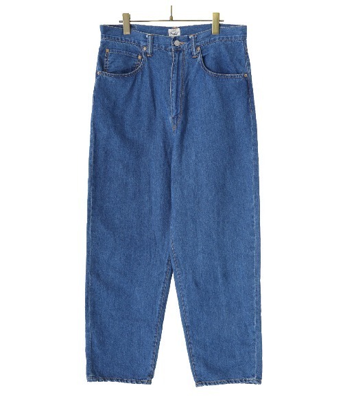 GOLD（ゴールド）の「GOLD / ゴールド：10oz. COTTON / LINEN DENIM 5POCKET PANTS：21B-GL42253H[MUS]（デニムパンツ・メンズ・ネイビー・L/M/S）」の12枚目の写真