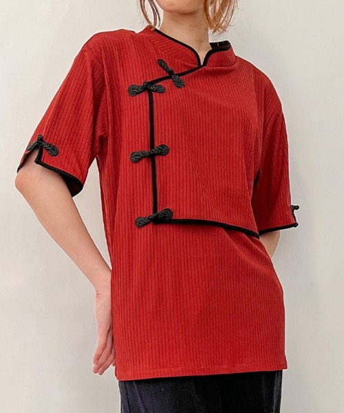 axes femme（アクシーズファム）の「マオカラーチャイナ風