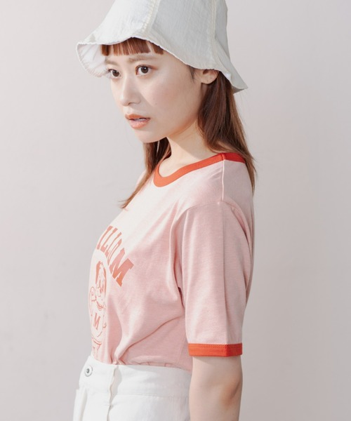 MERLOT（メルロー）の「レトロな雰囲気が可愛い　パグリンガーT（Tシャツ/カットソー・レディース・ブラック/ネイビー/テラコッタ・FREE）」の18枚目の写真