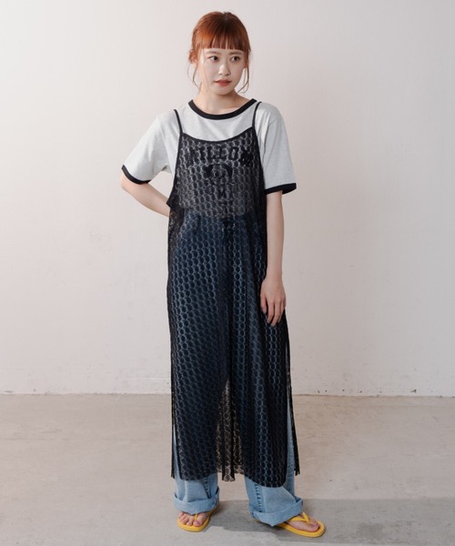 MERLOT（メルロー）の「レトロな雰囲気が可愛い　パグリンガーT（Tシャツ/カットソー・レディース・ブラック/ネイビー/テラコッタ・FREE）」の12枚目の写真