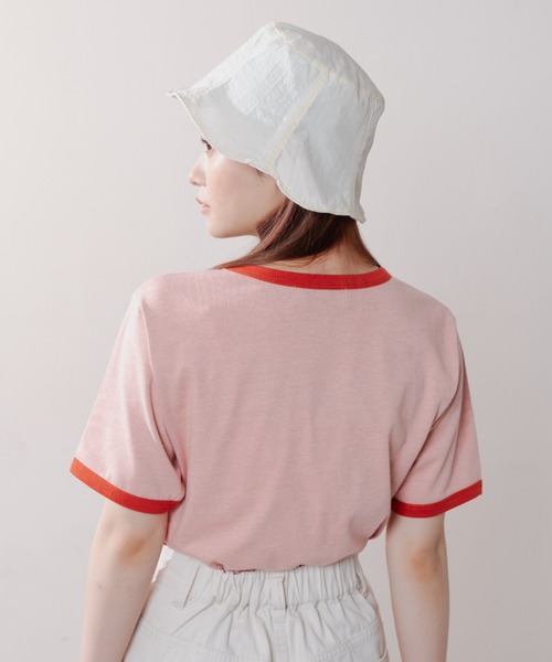 MERLOT（メルロー）の「レトロな雰囲気が可愛い　パグリンガーT（Tシャツ/カットソー・レディース・ブラック/ネイビー/テラコッタ・FREE）」の19枚目の写真