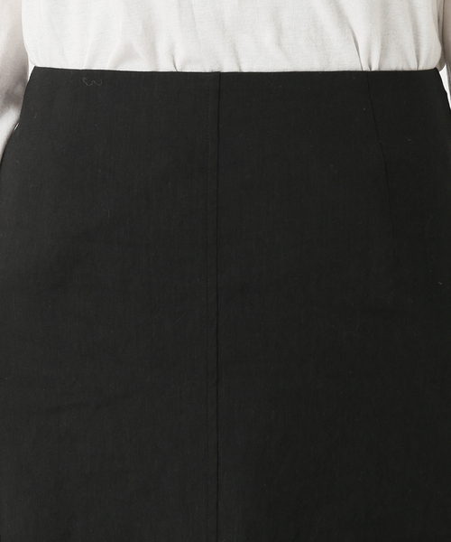 journal standard L'essage（ジャーナルスタンダードレサージュ）の「《追加》バイオリネンストレッチタイトスカート（スカート・レディース・レッド系その他/ブラック・38/36）」の22枚目の写真