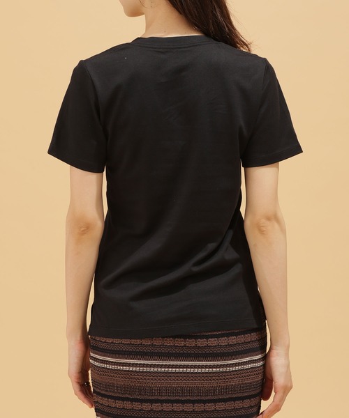 NANO universe（ナノユニバース）の「LB.03/Anti Soaked 汗染み防止 ＶネックＴシャツ 半袖（Tシャツ/カットソー・レディース・ホワイト/ブラック/トップグレー/イエロー・Ⅰ/Ⅱ/Ⅲ）」の18枚目の写真