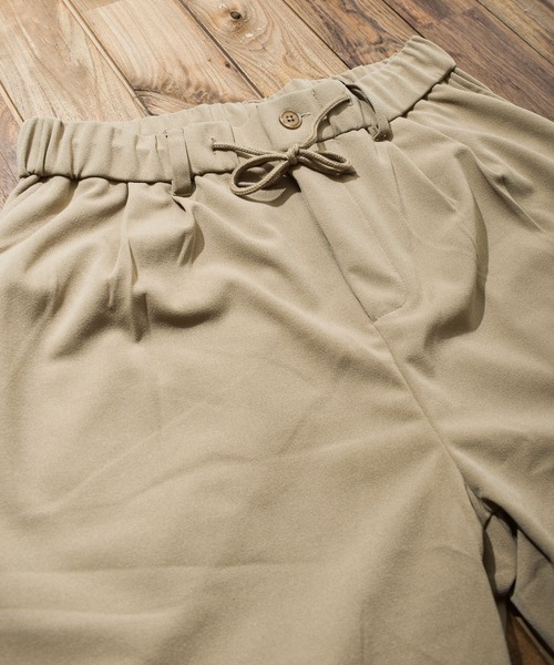 Bling Leads（ブリングリーズ）の「【Bling Leads】梨地7分丈ルーズパンツ（チノパンツ・メンズ・ブラウン/ブルー・MEDIUM/LARGE）」の6枚目の写真