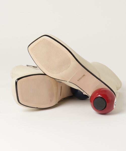 Maison MIHARA YASUHIRO（メゾンミハラヤスヒロ）の「Billiards Heel Boots（ブーツ・レディース・ブラック/ベージュ/ライトブルー/ピンク・38/39/37/36）」の6枚目の写真