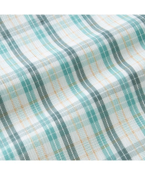 COMME CI COMME CA（コムシコムサ）の「COMME CI COMME CA/コムシコムサ　ルームウェア  綿100％ ファインクレープ　長袖長パンツ　セットアップ（ルームウェア/パジャマ・メンズ・グリーン/ブルー・LARGE/MEDIUM/X-LARGE）」の13枚目の写真