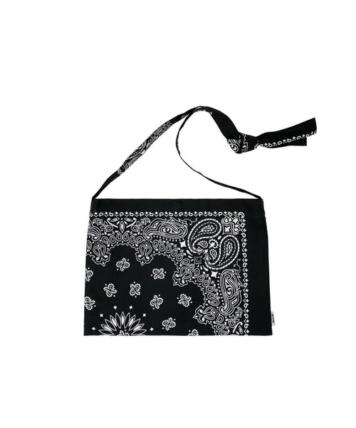 MFC STORE(エムエフシーストア)の「MFC STORE x NEW JACK BOOGIE Fabric by HAV-A-HANK Musette(ショルダーバッグ・メンズ・ネイビー/レッド/カーキ・ONE SIZE)」の9枚目の写真