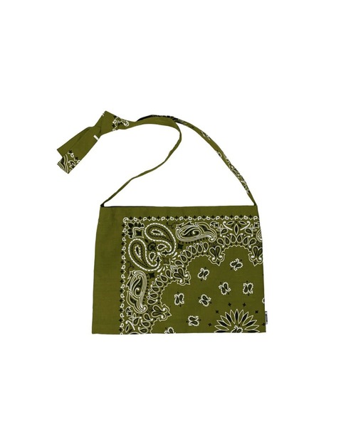 MFC STORE(エムエフシーストア)の「MFC STORE x NEW JACK BOOGIE Fabric by HAV-A-HANK Musette(ショルダーバッグ・メンズ・ネイビー/レッド/カーキ・ONE SIZE)」の15枚目の写真