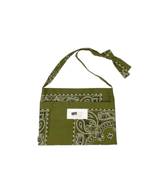 MFC STORE(エムエフシーストア)の「MFC STORE x NEW JACK BOOGIE Fabric by HAV-A-HANK Musette(ショルダーバッグ・メンズ・ネイビー/レッド/カーキ・ONE SIZE)」の14枚目の写真