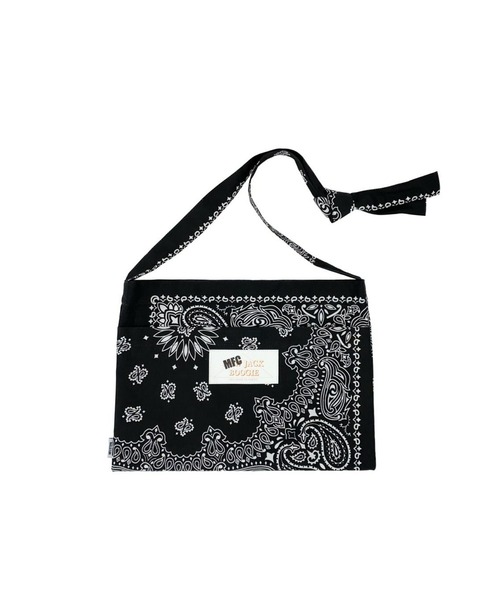 MFC STORE(エムエフシーストア)の「MFC STORE x NEW JACK BOOGIE Fabric by HAV-A-HANK Musette(ショルダーバッグ・メンズ・ネイビー/レッド/カーキ・ONE SIZE)」の8枚目の写真