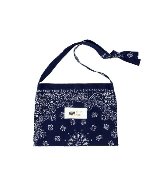 MFC STORE(エムエフシーストア)の「MFC STORE x NEW JACK BOOGIE Fabric by HAV-A-HANK Musette(ショルダーバッグ・メンズ・ネイビー/レッド/カーキ・ONE SIZE)」の20枚目の写真