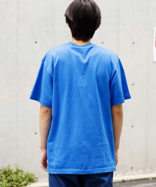 THRASHER(スラッシャー)の「THRASHER×GARFIELD/スラッシャー×ガーフィールド GARFIELD emb. ガーフィールド 半袖Tシャツ(Tシャツ/カットソー・メンズ・ホワイト/ブルー/ブラック・M/XL/L)」の5枚目の写真