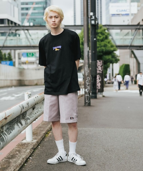 THRASHER(スラッシャー)の「THRASHER×GARFIELD/スラッシャー×ガーフィールド GARFIELD emb. ガーフィールド 半袖Tシャツ(Tシャツ/カットソー・メンズ・ホワイト/ブルー/ブラック・M/XL/L)」の18枚目の写真