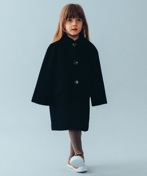 こども ビームス(コドモビームス)の「こども ビームス / ステンカラーコート(110~130cm)(ステンカラーコート・キッズ・ネイビー・110/120/130)」の8枚目の写真