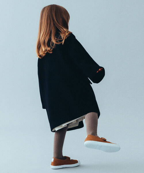 こども ビームス(コドモビームス)の「こども ビームス / ステンカラーコート(110~130cm)(ステンカラーコート・キッズ・ネイビー・110/120/130)」の11枚目の写真