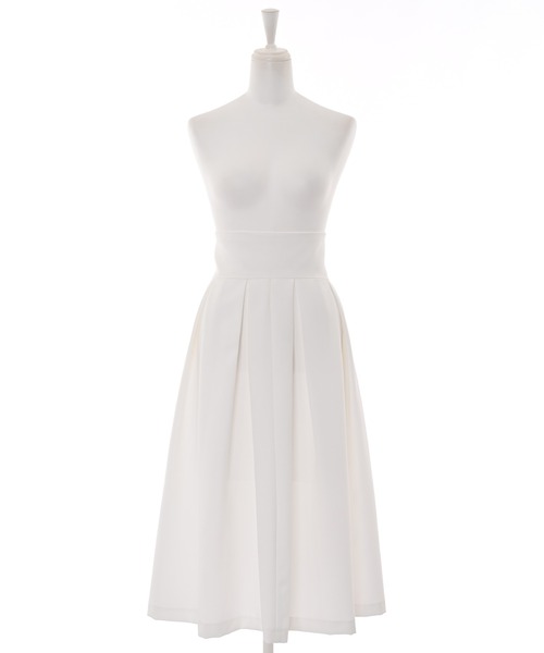 Narcissus（ナルシス）の「【Narcissus】タックフレアスカート（スカート・レディース・ブラック/ホワイト・FREE）」の14枚目の写真