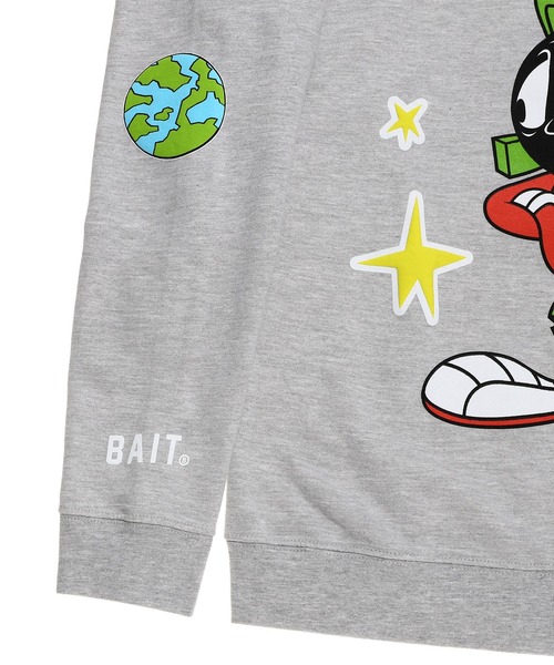 BAIT(ベイト)の「BAIT (INC) MARVIN THE MARTIAN STARS CRW 226-MTM-CRW-001(スウェット・メンズ・グレー・LARGE/MEDIUM/X-LARGE/XX-LARGE)」の13枚目の写真