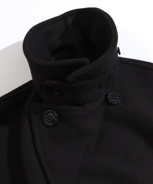 FIDELITY（フィデリティ）の「LOOSE 8B P-COAT / ルーズ 8B ピーコート（ピーコート・メンズ・オレンジ系その他/ベージュ/ブラック/カーキ・MEDIUM/LARGE/X-LARGE）」の7枚目の写真