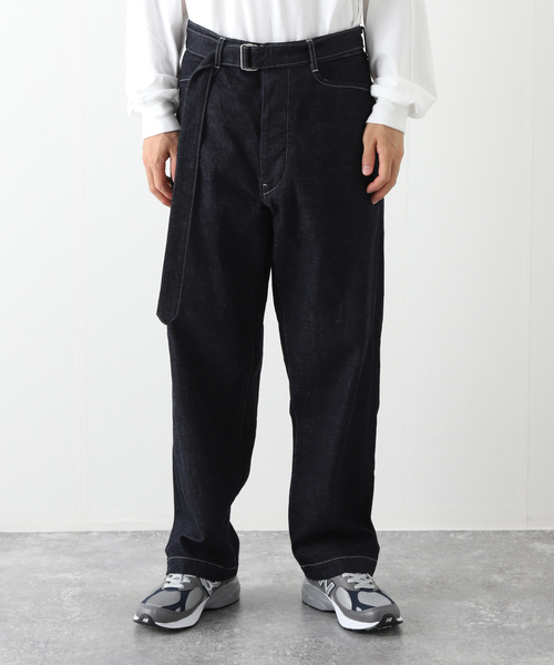 これからの季節に是非！blurhms（ブラームス）パンツ blurhms ブラームス 23AW Denim Slacks デニムスラックス パンツ