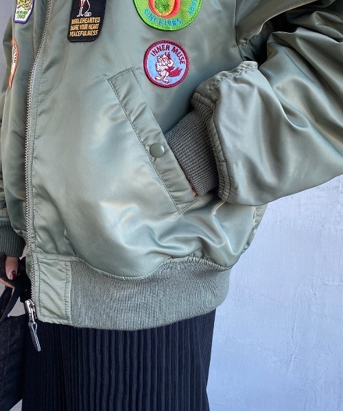 JEANS FACTORY ミリタリージャケット MA-1 セール中 USサイズ」ALPHA INDUSTRIES(アルファインダストリーズ) ユニ