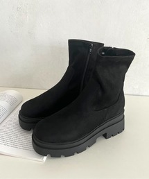 トラックソールストレッチショートブーツ