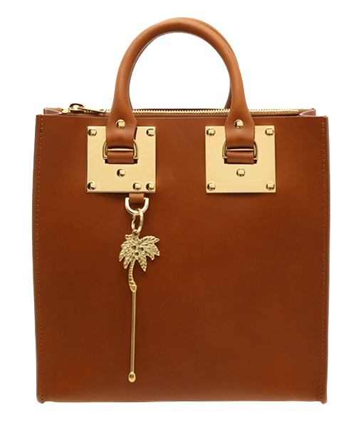 Sophie Hulme（ソフィーヒュルム）の「SOPHIE HULME 『ALBION』スクエアミニトートバッグ（トートバッグ・レディース・ブラック/ブルー/ライトブラウン/ワイン・FREE）」の3枚目の写真