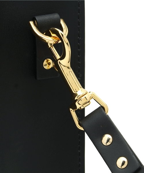 Sophie Hulme（ソフィーヒュルム）の「SOPHIE HULME 『ALBION』スクエアミニトートバッグ（トートバッグ・レディース・ブラック/ブルー/ライトブラウン/ワイン・FREE）」の10枚目の写真