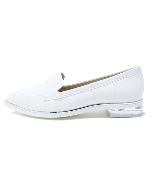 LE TALON（ルタロン）の「◆Le Talon GRISE◆  ◇クリアヒールローファー（その他シューズ・レディース・ホワイト/ブラック・37/36/37.5/36.5/35.5/38）」の9枚目の写真