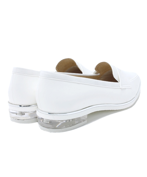 LE TALON（ルタロン）の「◆Le Talon GRISE◆  ◇クリアヒールローファー（その他シューズ・レディース・ホワイト/ブラック・37/36/37.5/36.5/35.5/38）」の3枚目の写真