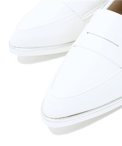 LE TALON（ルタロン）の「◆Le Talon GRISE◆  ◇クリアヒールローファー（その他シューズ・レディース・ホワイト/ブラック・37/36/37.5/36.5/35.5/38）」の4枚目の写真