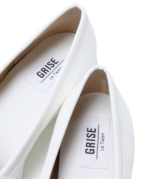 LE TALON（ルタロン）の「◆Le Talon GRISE◆  ◇クリアヒールローファー（その他シューズ・レディース・ホワイト/ブラック・37/36/37.5/36.5/35.5/38）」の5枚目の写真