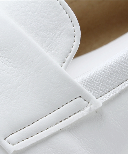 LE TALON（ルタロン）の「◆Le Talon GRISE◆  ◇クリアヒールローファー（その他シューズ・レディース・ホワイト/ブラック・37/36/37.5/36.5/35.5/38）」の7枚目の写真